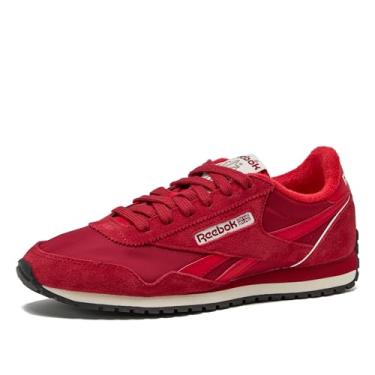Imagem de Reebok Tênis feminino clássico Az Legacy, sapatos esportivos casuais, Vermelho/vermelho/branco, 36
