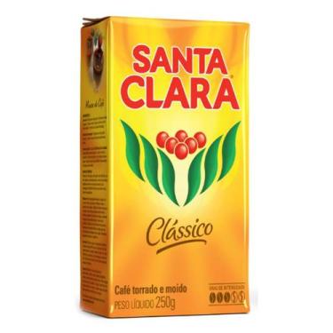Imagem de Café Torrado e Moído Santa Clara Clássico a Vácuo 250g