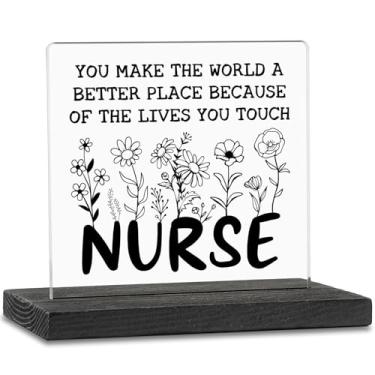 Imagem de wainvniaw Presente De Agradecimento Para Enfermeiras - Placa Mulheres, Escola Enfermagem, Decoração Acrílico Formatura Wdss17