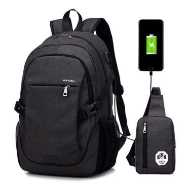 Imagem de Mochila de Carregamento de Bolsa Escolar para Estudantes de Moda