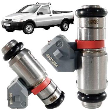 Imagem de Bico Injetor Strada 1.4 Flex IWP046 Fiat 4 Furos 501.039.02 - Meca Bra