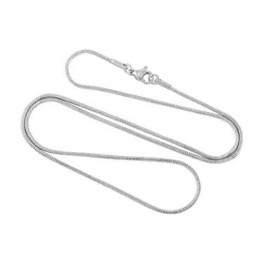 Imagem de Cordão Italiano Prata 925 Rabo De Rato Fino Ouro 18k 55cm 1mm Unissex 