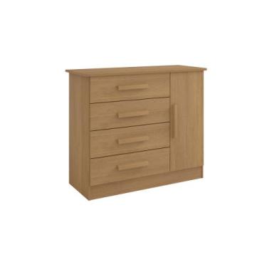 Imagem de Cômoda Firenze 4 Gavetas 1 Porta C/Sapateira - D Doro - D' Doro, Cinam