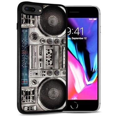 Imagem de Capa protetora durável para iPhone 8 Plus, iPhone 7 Plus, capa traseira macia e durável, HOT12236 Old Boom Box