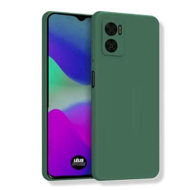 Imagem de Capa Capinha Case Para Motorola G05 Silicone Forro Aveludado Proteção Premium (VERDE MILITAR)