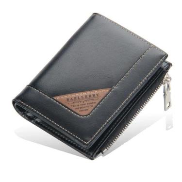 Imagem de Carteira Masculina Slim Premium Vertical com Porta Moedas e Zíper - Ba