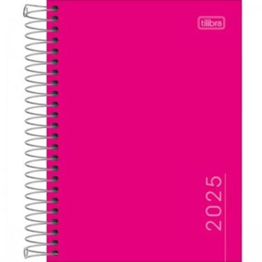 Imagem de Agenda 2026 Espiral Pepper Rosa M4 11,7x16,4xm - Tilibra