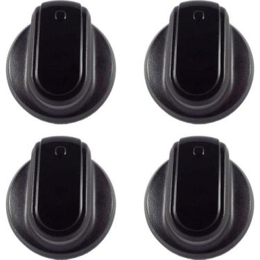 Imagem de Kit Com 4 Botão Manipulo Brastemp Electrolux Para Fogão