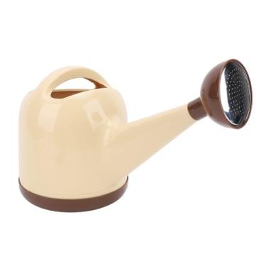 Imagem de HEEPDD 4l Rega Lata, Recipiente de água de água de água Externa Em Ambientes Externos Com Canteiros de Sprinklers Longos para Plantas Domésticas Bonsai Garden Flower Pots (Milk Amarelo)