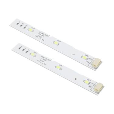 Imagem de Generic Placa de luz para geladeira Lâmpada para geladeira de alto desempenho e manutenção Substitui iluminação de tira para para 532wdpt, 2 Unidades