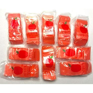 Imagem de 175175 (1,75 x 1,75 cm x 1,190 cm) Mini ZipLock cor laranja, caixa com 1.000