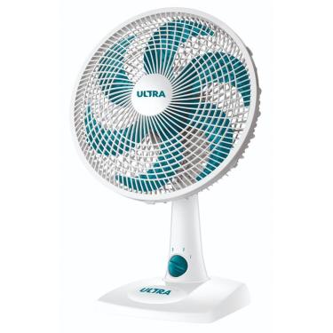 Imagem de Ventilador Mondial V30 6 Pás Branco/azul 110v