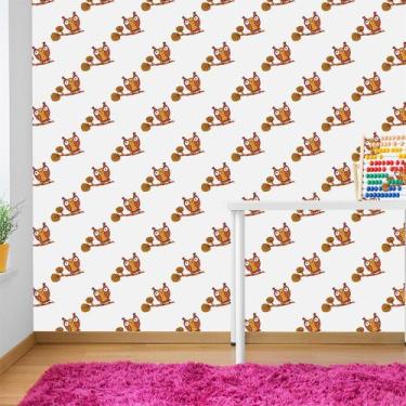 Imagem de Papel de Parede Adesivo - Corujas - 068ppi - Allodi