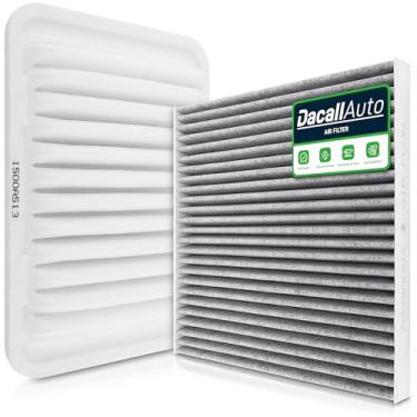 Imagem de Dacall Conjunto de filtro de ar de cabine e motor de carbono ativado adequado para Mitsubishi Outlander (2014-2020), Outlander Sport/RVR (2013-2025), Lancer 2.0L/2.4L (2013-2017), substituição CF10140