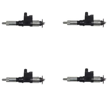 Imagem de HATRYIDA 4PCS Common Rail Injector 8973297034 para Hitachi ZX200-3-HCMC ZX200-3F ZX210-3-AMS ZX210-3-HCME ZX210H-3 ZX210H-3-HCMC ZX210H-3F ZX210K-3 ZX210K-3 ZX210H-3 0K-3-H Escavadeira CMC ZX210L-3