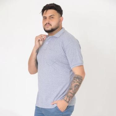 Imagem de Camisa Gola Polo Com Bolso Masculina Tecido Premium - MULTI MARCA, Cin