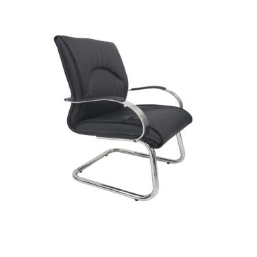 Imagem de Cadeira Diretor Luxuosa com Base Fixa Linha Eiffel Preto