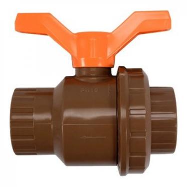 Imagem de Registro Esfera Pvc Solda Cardinali 20mm 1/2 Polegada Marron Krona Amanco