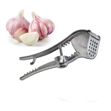 Imagem de Espremedor De Alho Alumínio Triturador Amassador Tradicional