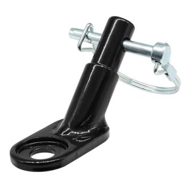 Imagem de Litoexpe Pacote com 1 acoplador de reboque de bicicleta, conector universal de engate de reboque de bicicleta para trailers infantis e de carga, compatível com Schwinn e peito do pé