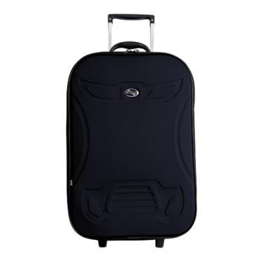 Imagem de Mala de viagem 23Kg para Despacho Forrada e Resistente (Preto)