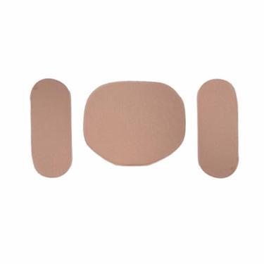 Imagem de Kit Placas Pós-Cirúrgicas Abdômen e Flanco – Almofadas de Espuma e Borracha – Prevenção de Fibrose e Seroma – Uso Sob Cintas Modeladoras