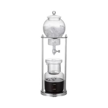 Imagem de Cafeteira de Café Frio de 600ml - Estilo Clássico para Espresso e Gote