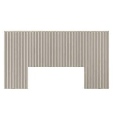 Imagem de Painel Cama Box Madeirado Laranjeiras 240cm Off White - Linea Brasil
