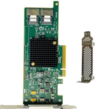 Imagem de Placa controladora RAID LSI 9207-8i 6Gbs SAS SATA PCI-E 3.0 HBA IT Mode Expander Card para ZFS FreeNAS unRAID