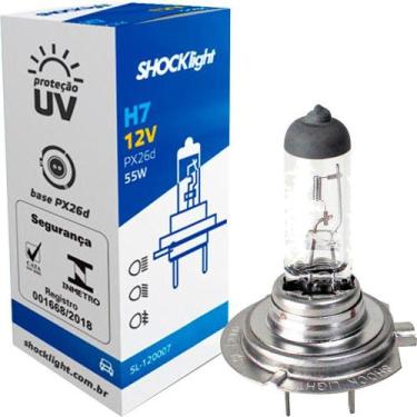Imagem de Lampada Shocklight Halogena Standart H7 12v 55w Px26d