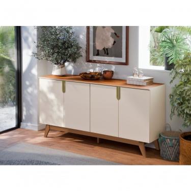 Imagem de Bancada Buffet Sala Jantar Recife - Bebeshop Off/canela