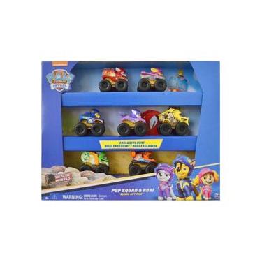 Imagem de Pack Com 7 Carrinhos Rescue Wheels - Patrulha Canina