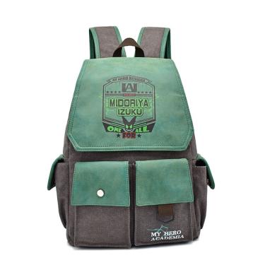 Imagem de Mochila escolar Midoriya Izuku Anime para crianças