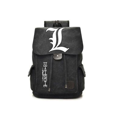 Imagem de Mochila Deaths Notes Anime School Bag Nylon 29x15x40cm