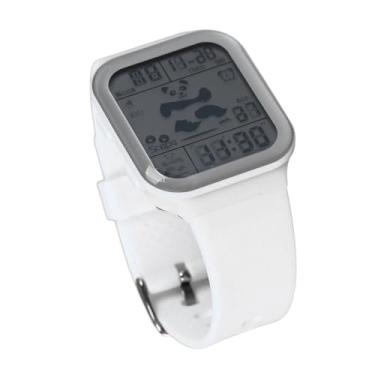 Imagem de aqxreight Relógio Eletrônico Com Display Luminoso, Cronômetro, Cronometragem, Despertador, Relógio para Estudantes, Leitura de Tempo Branco, Co Escuro, Eletrônico Com Display de Luz Noturna, Estudante