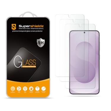 Imagem de Supershieldz (Pacote com 3) Protetor de tela de vidro temperado projetado para Samsung Galaxy S26, antiarranhões, sem bolhas