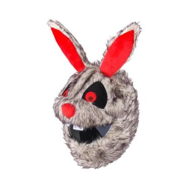 Imagem de Capa De Capacete De Motocicleta De Pelúcia Em Estilo Cartoon Com Orelh