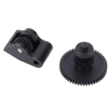 Imagem de Hyuduo Kit de Engrenagens de Extrusora Impressora 3D de Substituição de Aço Endurecido Com Engrenagem Dupla Com Alça POM e Eixo Integrado Design para 1,75 Mm PLA PETG ABS ASA