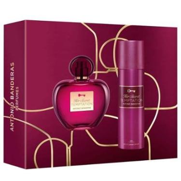 Imagem de Banderas Her Secret Temptation EDT Kit -Perfume Feminino + Desodorante Spray Kit-Unissex