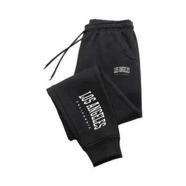 Imagem de Calças De Moletom Unissex De Alta Qualidade Com Cintura Elástica, Casu