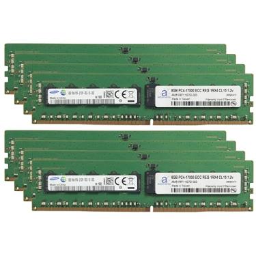 Imagem de Original de fábrica 64 GB (8 x 8 GB) compatível com Lenovo ThinkSystem Servers DDR4 2133MHZ PC4-17000 ECC Chip registrado RDIMM 1Rx4 CL15 1.2v Atualização RAM de servidor Adamanta