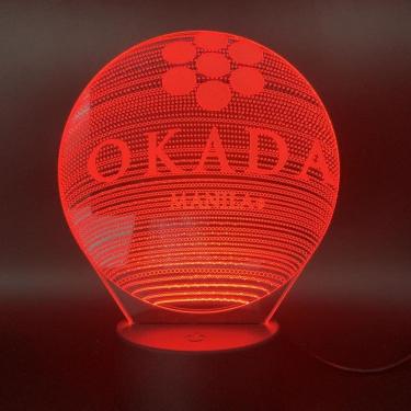 Imagem de Lâmpada de ilusão LED com luz noturna Okada Hotel Manila 3D