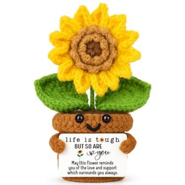 Imagem de Get Well Soon Pick Me Up, presentes para mulheres, cura positiva, girassol, feito à mão, pós-cirurgia, para mulheres, aniversário, Natal, meias para sua melhor amiga, irmã, colega de trabalho, chefe