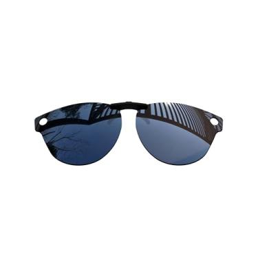 Imagem de MYCOURAG Lentes polarizadas com proteção UV para óculos de sol Ray-Ban Meta Headliner RW4009-50 – Revestimento espelhado de titânio polarizado