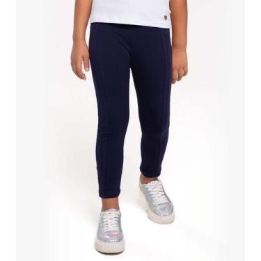 Imagem de Legging Infantil Feminina Trick Nick Azul, 2, Azul