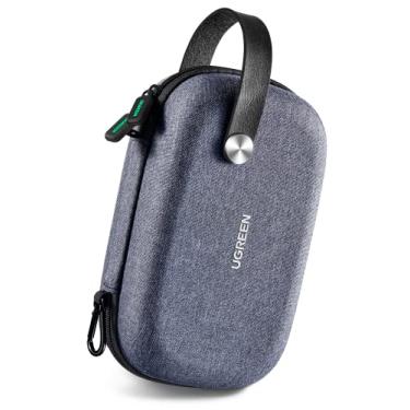 Imagem de UGREEN Estojo rígido organizador de viagem para eletrônicos, bolsa organizadora de cabo...