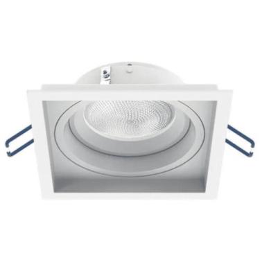 Imagem de Spot de Embutir PAR20 Quadrado Recuado Branco Interlight
