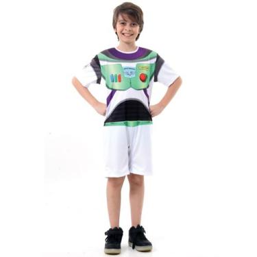 Imagem de Fantasia Buzz Lightyear Infantil Macacão Curto - Disney - Toy Story, U