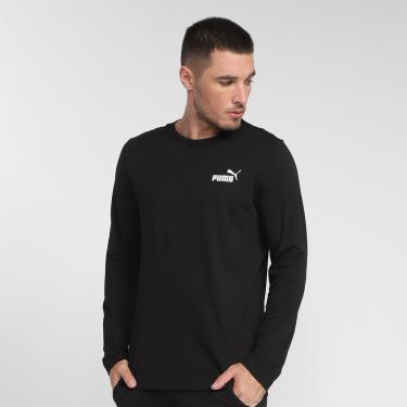 Imagem de Camiseta Puma Logo Manga Longa Masculina-Masculino