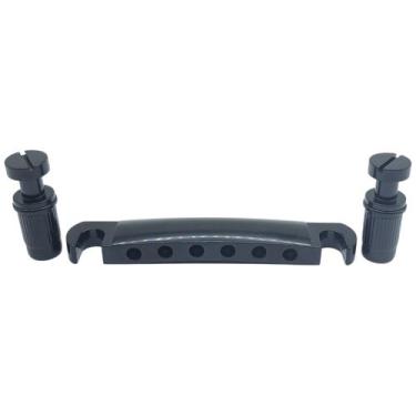 Imagem de Ponte guitarra cordal Stop Tail Preto + bucha MXP